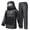 W9-Black, variant on 2 Pairs Mosquito Gloves for Arms Insect Gloves Bug Mosquito Netting for Camping Hiking Fishing Gardening for Adult,Green One Size