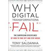 Why Digital Transformations Fail: The Surprising Disciplines of How to Take Off and Stay Ahead, Pre-Owned (Hardcover)