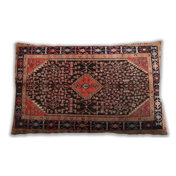 Ahgly Company Indoor Rectangular Traditional Lumbar Throw Pillow, 13 inch by 19 inch