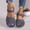 Blue, variant on Daolelai Summer Wedge Heel Open Toe Thick Bottom Hollow Breathable Large Size Women's Sandals