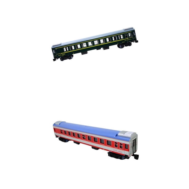 2 piezas 1/87 modelo de juguete coche de pasajeros plástico diésel juguete regalos niños