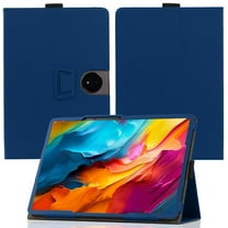 [NSFN] for TCL NXTPAPER 11 Plus 11.5" Tablet Case Protective Case with Handheld Band Premium PU Leather StandFunction Case (Dark blue)