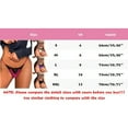 thumbnail image 4 of Bikinis Breathable Thongs Sexy Thong Briefs Sexy Women Waist Panties Underwear Satin Low Seamless Lace Women's Panties plus Size G String Thongs for Women 3x for plus on Clearance M Blue, 4 of 4
