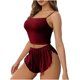 thumbnail image 1 of Conjuntos Cortos para las Mujeres Lencería sin Mangas Ropa de Noche Conjunto de Ropa de Dormir Confort Suave, Conjuntos de Ropa Interior para las Mujeres, 1 of 9