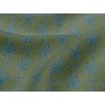 thumbnail image 4 of oneOone Viscose Jersey Fabric Leaves Block Print Fabric BTY 60 Inch Wide, 4 of 5