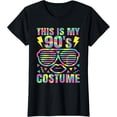 thumbnail image 2 of 100% Cotton Unisex This Is My 90's Costume Outfit 90s Retro Party Women Girls T-Shirt, 2 of 5