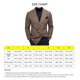 thumbnail image 4 of Abrigo de traje para hombre, chaqueta de traje para hombre, chaqueta de traje con solapa para hombre, abrigo de negocios ajustado para hombre, chaqueta de traje para hombre, salida de alta intensidad, 4 of 5