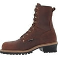 thumbnail image 3 of Men's Carolina� 8" Steel Toe Loggers Boot, 3 of 4