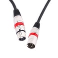 thumbnail image 2 of Cable XLR de 3 pines cable de micrófono XLR antiinterferencia grueso macho a hembra para mezclador de micrófono LHCER Otros, 2 of 7