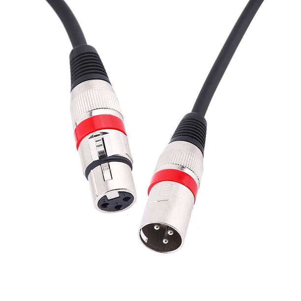 Cable De Audio XLR Sound XLR, Cable De Audio Macho A Hembra, Cable XLR De 3 Pines Para Mezclador De Micrófono, Con Cables Gruesos Y Conectores De Níquel