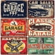 thumbnail image 4 of Pintura de hojalata retro de garaje americano, estilo industrial, fondo de reparación de automóviles, pintura decorativa sin marco para colgar en la pared, 4 of 6