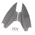 thumbnail image 4 of S SERENABLE Motorcycle Upper Fairing Air Deflector Replacement for R18B Brown, 4 of 9