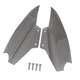 thumbnail image 4 of Deflectores de aire del carenado superior Conjunto de parabrisas de ala lateral Cubierta lateral del carenado Marrón, 4 of 9