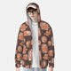 thumbnail image 2 of Balery Beautiful Fox Sudadera ligera de manga larga con capucha y protección solar UPF 50+ para hombre y mujer, ideal para pesca y running-Large, 2 of 7