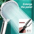 thumbnail image 7 of LEFTHIGH Home Shower Head High Pressure Rain Modern Look Tool-less 1-Min Installation Adjust Replacement for Your Bathroom Shower Heads Gifts, 7 of 7