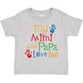 thumbnail image 3 of Inktastic Mimi and Papa Love Me Boys or Girls Toddler T-Shirt, 3 of 5