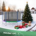 thumbnail image 4 of GVDV Outdoor Trampoline, 10' Backyard Recreational Trampoline with Enclosure for Kids & Adults, 4 of 9