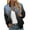 Blue-jacket women dressy, variant on Dazajoo Sequin Bomber Jacket Women Zip Up Long Sleeve Jackets with Pockets Fall Winter Casual Outwear,Green,M
