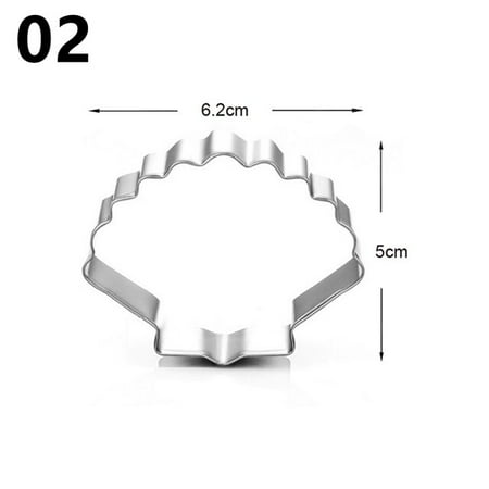 

Seahorse Starfish Seashell Cookie Cutter Mold Ocean Series Birthday Party Decoration Baking Tool Diy