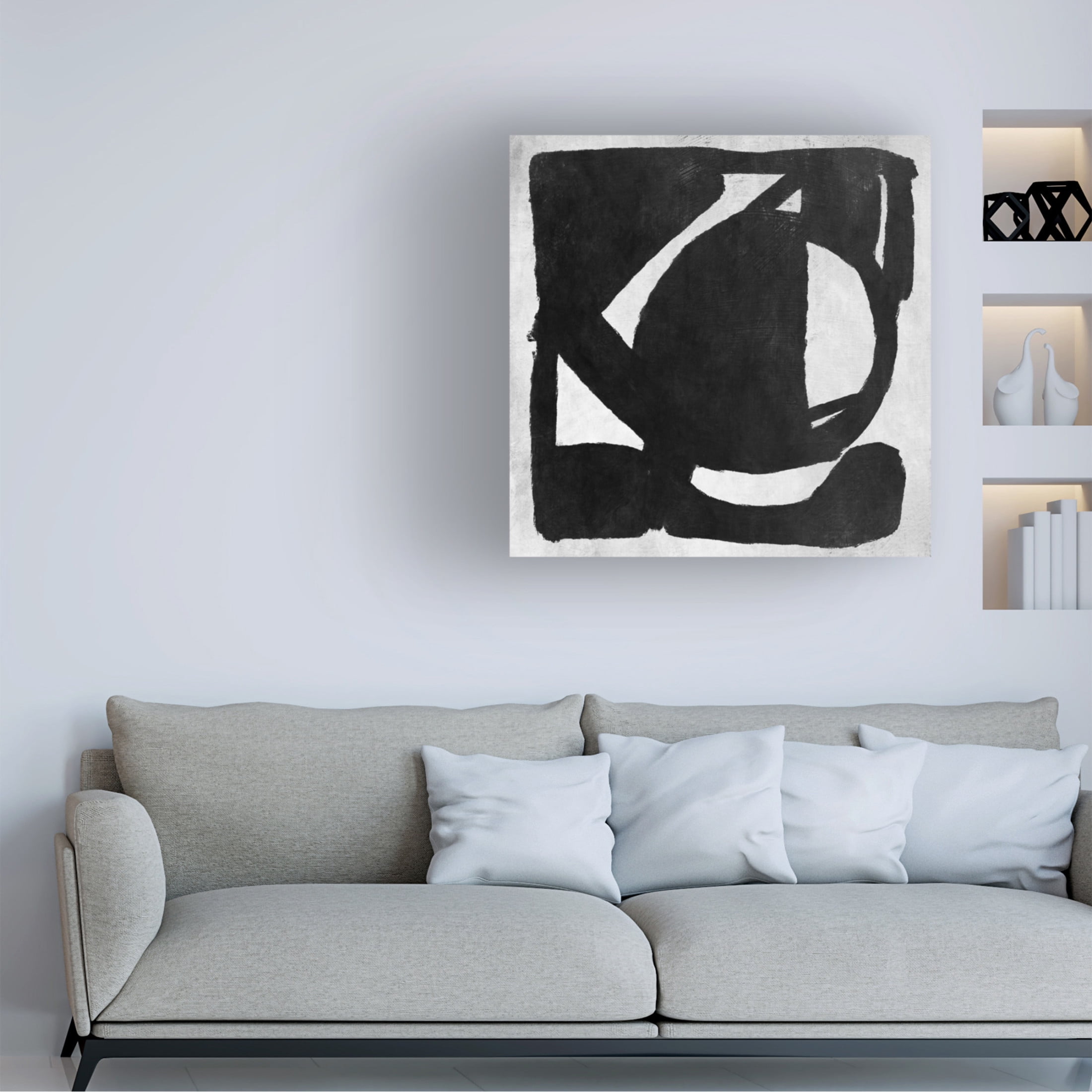 Trademark Fine Art Dan Hobday Abstract Melody No6 Canvas Wall Art