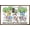Bronze Framed Version, variant on Hello Kitty and Friends: 24 Nature - Group Wall Poster, 22.375" x 34"