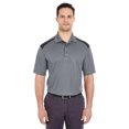 thumbnail image 1 of Polo de piqu? de malla bicolor Cool & Dry para adulto CHARCOAL/ BLACK L ultraclub 8215, 1 of 1