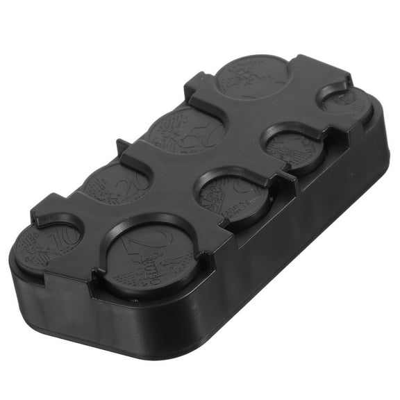 FOMIYES 1Pcs Rectangular Coin Dispenser Large Capacity Waterproof for Daily Use 3.85X1.97X0.98In