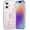 Heart Polka Dot, variant on Cute Clear Bow Magnetic Phone Case for iPhone 16 Pro Max 6.9" Compatible with MagSafe, Aesthetic Pink and Black Ribbon Bowknot Pattern Cover Slim Soft TPU Shockproof Protective for Women Girls