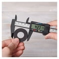 thumbnail image 5 of Vernier Caliper Electric Digital Display Ruler Portable Crafting Woodworking Measuring Caliper Ruler, 0-150mm/0-100mm, 5 of 7
