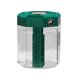 thumbnail image 3 of Humidificador difusor de aceites esenciales para coche, con luz nocturna, lectura silenciosa, Mini humidificador de aire transparente, difusor de acei Verde, 3 of 10