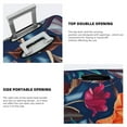 thumbnail image 5 of Balery Luggage Cover Tropical Flower Print Suitcase Covers for Luggage Elastic Washable Suitcase Protector Fits 18-32 Inch Luggage-Large, 5 of 9