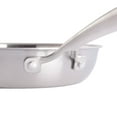 thumbnail image 4 of Babish 131313.01R 8 in. Stainless Steel Tri-Ply Double Riveted Frying Pan, Silver, 4 of 5