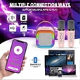 thumbnail image 3 of Microphone For Kids, Girls Toys Age 3-15 Year Old Girls Gifts Bluetooth Speaker Toys For 3-12 Year Old Girls Kids Microphone Girls Birthday Presents, 3 of 5