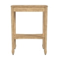 thumbnail image 3 of Butler Gilbert 12"W Rectangular Wood End Table with Pull-Out Tray - Beige, 3 of 3