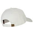 thumbnail image 4 of China Flag Map Embroidered Washed Cotton Twill Cap - White OSFM, 4 of 5