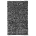 thumbnail image 3 of Safavieh August Shag Collection AUG900F Solid 1.2-inch Thick Accent Rug, 2'3" x 4', Grey, 3 of 5