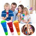 thumbnail image 5 of Orange Children Microphone Toy Simulation Karaoke Amplifier Music Enlightenment Educational Size 24X8X8Cm, 5 of 5