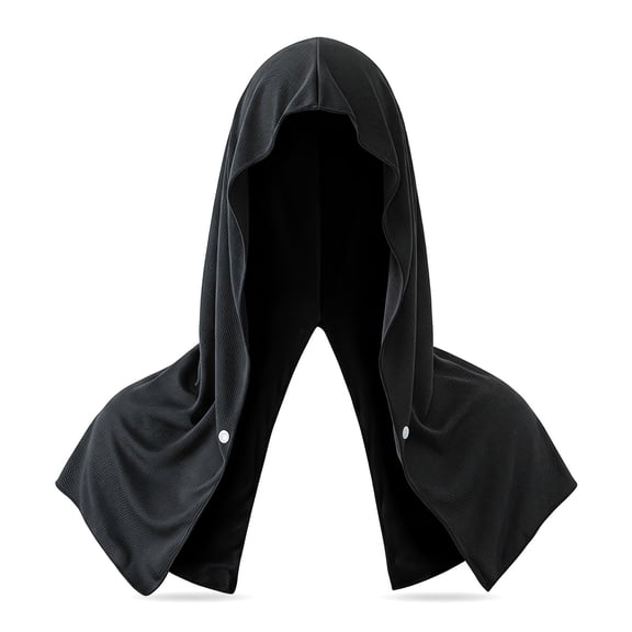 Shihaoyuan Cooling Towels for Neck and Face 2 Pack, Black, 47 x 12 Inch