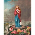 thumbnail image 2 of E.F. Estein 20x24 Gold Ornate Framed and Double Matted Museum Art Print Titled - Jesus, Lover of My Soul (1883), 2 of 4