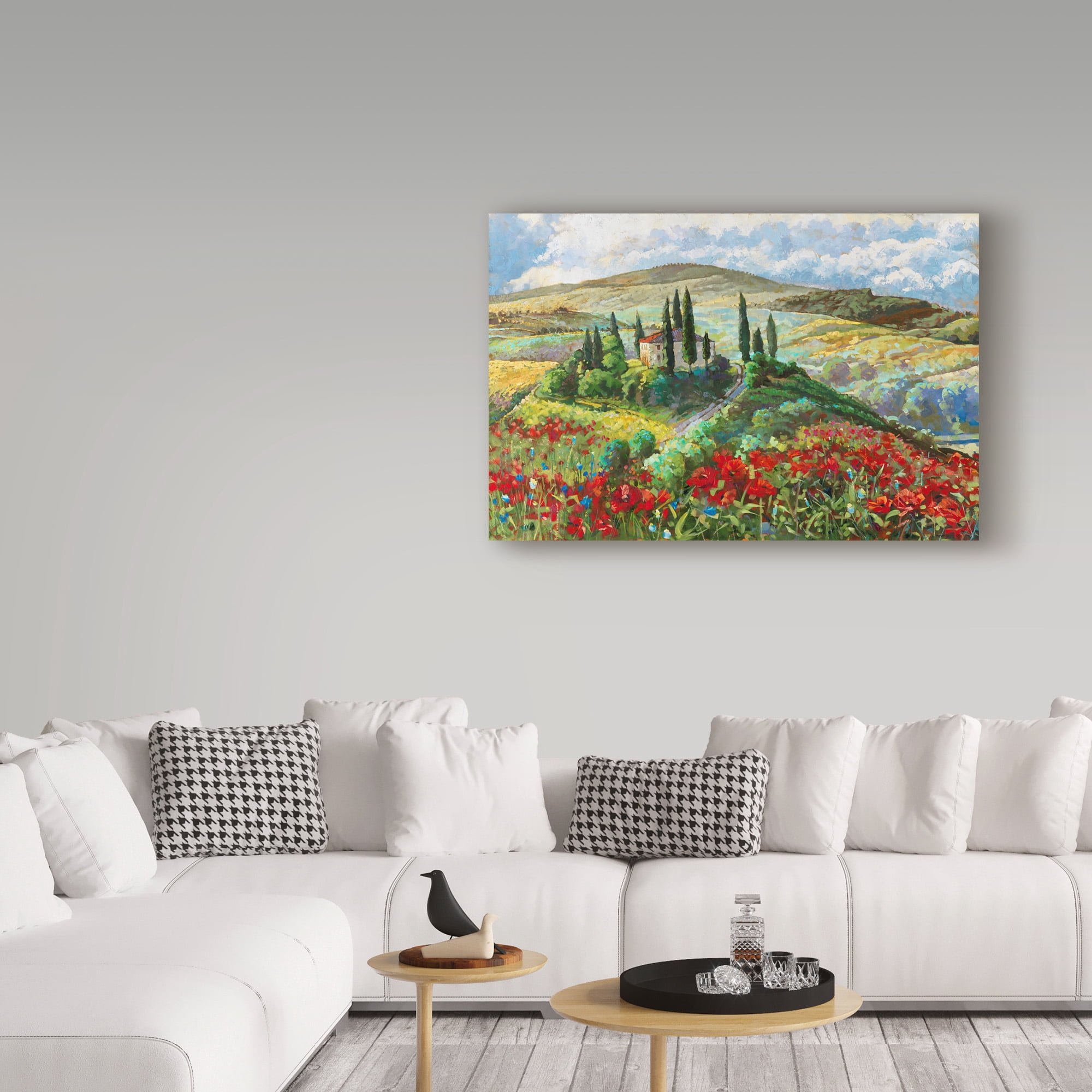 Trademark Fine Art 'Val Darcie' Canvas Art by Cecile Broz