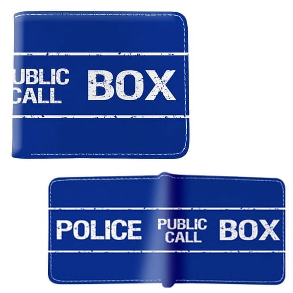 Police Box Public Call - Doctor Who 4x5" Bi-Fold Wallet