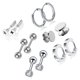 thumbnail image 5 of Pendientes, Juego De Pendientes, Regalo, 6 Pares Para Cumpleaños, 5 of 8