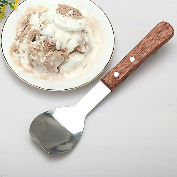Ice cream sale spade wooden handle