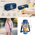thumbnail image 7 of Yspwyqan Space Astronaut Capybara Backpack Set for School Kids, Lunch Box Set 4Pcs Large Capacity Padded Straps Trendy Daypack for Ages 8-15 Travel Camping, 7 of 7