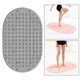 thumbnail image 5 of Alfombrilla de acupresión para pies, almohadilla de masaje antideslizante y ergonómica para reflexología, almohadilla para los dedos de los pies, Pata gris con forma, 5 of 8