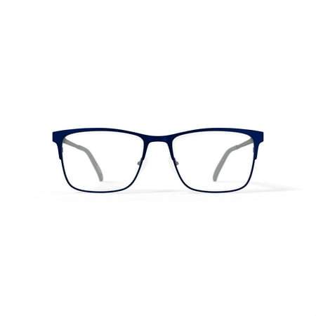 Timberland Men's TB1810-1 Square Prescription Eyeglasses with Case, Blue