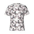 thumbnail image 3 of Naloa Bird Men's T-Shirt Sport T-shirt Men's Basic Tee Casual Men's Shirt, Round Neck, Short Sleeves - XX-Large, 3 of 5