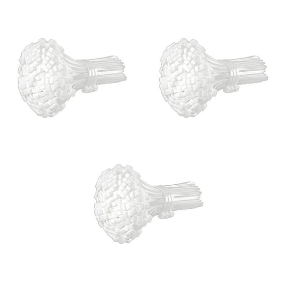 ICERUN 1000Pcs Zip Ties Heavy Duty,Cable Ties,Zip Ties 12 Inch,White