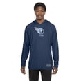 thumbnail image 4 of Men's New Era  Navy Tennessee Titans Functional Fandom Hoodie, 4 of 5