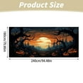 thumbnail image 3 of WHEANG Housse de Porte de Garage Halloween Housse de Porte de Garage Halloween Housse de Porte d'Arrage Halloween 7x8 / 7x16 Pieds Housse de Porte de Garage Halloween, 3 of 5